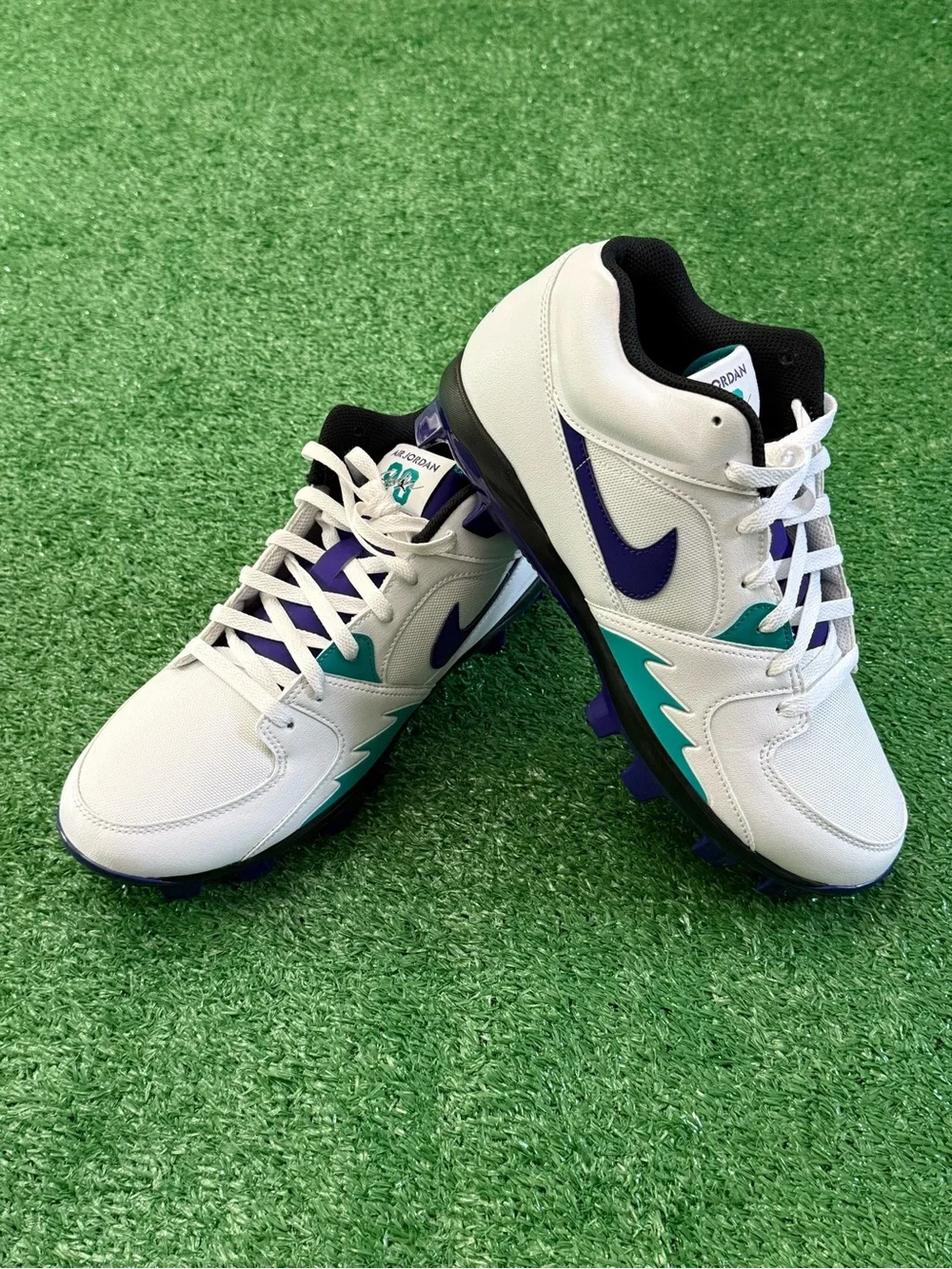 Nike Air Jordan Stadium 90 Low MCS Men’s Baseball Cleats Size 10.5 – Brand New